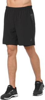 asics 7 inch running shorts mens