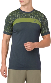 Men's Seamless Short Sleeve Texture 