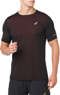 Desnatar Compatible con Rápido MEN'S GEL-Cool Short Sleeve Top | Mugen Performance Black | T-Shirts & Tops  | ASICS