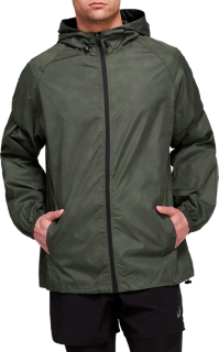 asics men's packable jacket