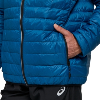 asics men's asics down puffer jacket