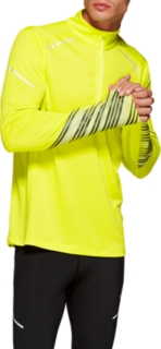 LITE-SHOW 2 LS 1/2 ZIP TOP | Men | SOUR YUZU | notdisplayed