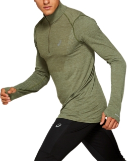 SEAMLESS LS 1/2 ZIP TOP, Image 3 of 6