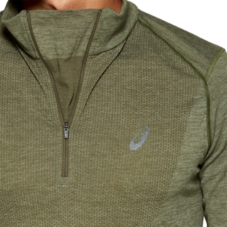 SEAMLESS LS 1/2 ZIP TOP, Image 5 of 6