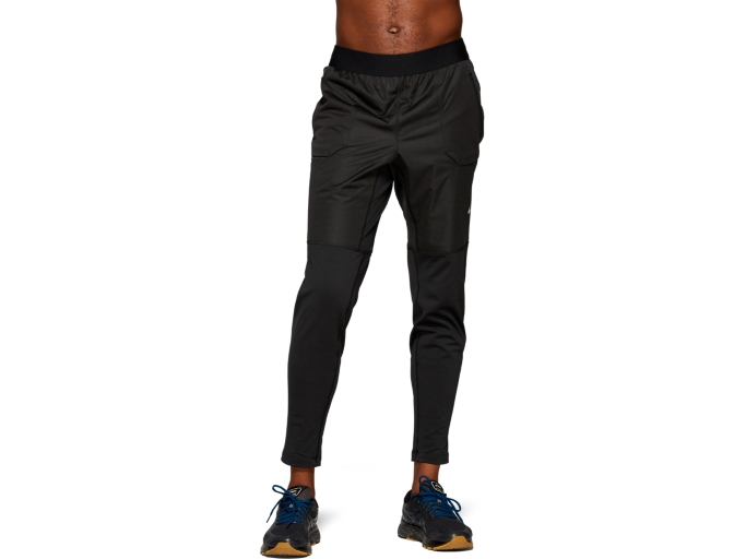 fitted knit pant asics