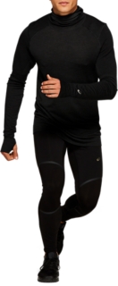 MEN'S METARUN TIGHT, Performance Black, Pants & Tights