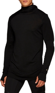 Metarun Long Sleeve Top Performance Black Long Sleeve Shirts