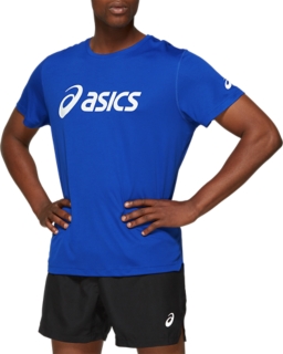 SILVER ASICS TOP | MEN | Asics Blue 