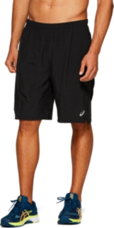 asics 2 in 1 running shorts mens