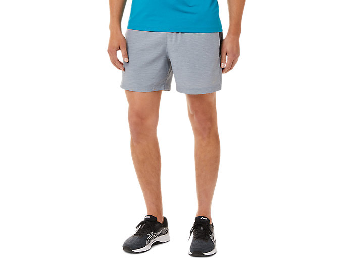 Image 1 of 7 of Men's Sheet Rock Spacedye Print/Carrier Grey MEN'S 5IN PR LYTE SHORT Men's Shorts