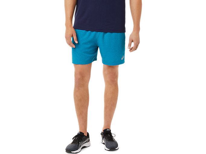 Image 1 of 7 of Men's Teal Blue Heather MEN'S 5IN PR LYTE SHORT Men's Shorts