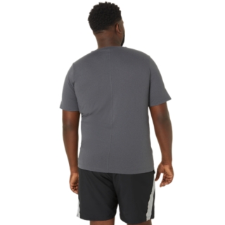 MEN'S SHORT SLEEVE HTHR TECH TOP, Dark Grey Heather, T-Shirts & Tops