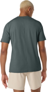 MEN'S SHORT SLEEVE HTHR TECH TOP, Dusty Fern 2
