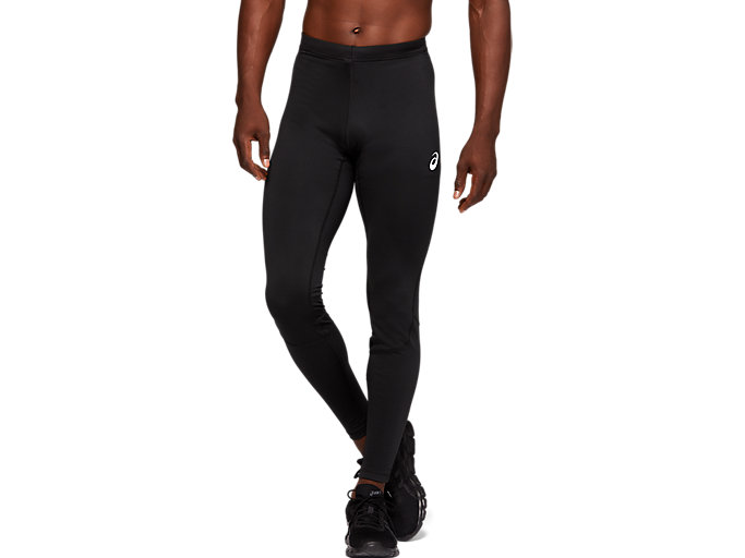 Image 1 of 6 of Uomo Performance Black WINTER TIGHT Pantaloni aderenti e leggings da uomo