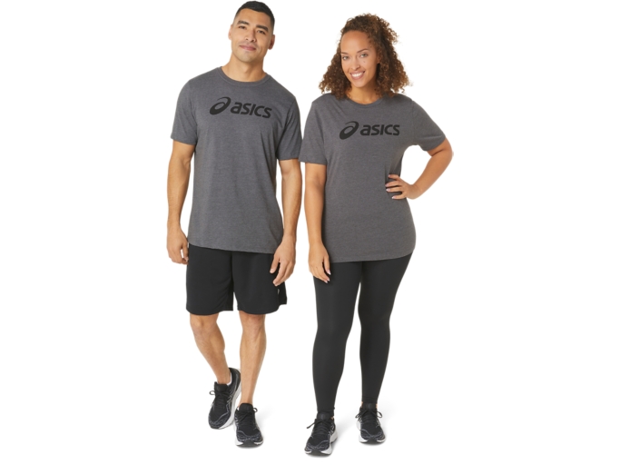 UNISEX XG SHORT SLEEVE LOCKUP LOGO TEE - ASICS