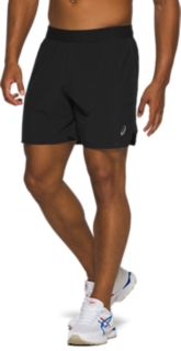 asics essentials 7 inch woven running shorts