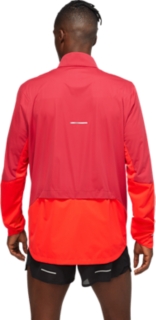 Veste asics shop junior rouge