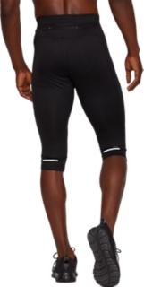 Men's RUNNING KNEE TIGHT, Performance Black, Tights & Leggings