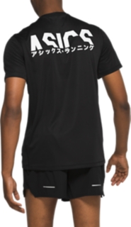 Men s KATAKANA SHORT SLEEVED TOP Performance Black Short