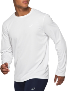 asics mens long sleeve running top