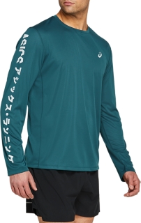 KATAKANA LONG SLEEVED TOP, Image 1 of 6