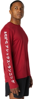 KATAKANA LS TOP BURGUNDY