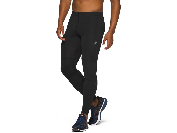 Asics Tights Mens Hermes Running Leggings Fit Full Length UK M & L 321341  (L)