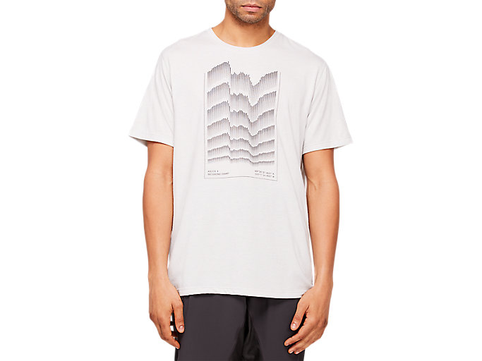 Image 1 of 5 of Men's Glacier Grey RCXA M MERINO ASCENT TEE T-shirts à manches courtes pour hommes