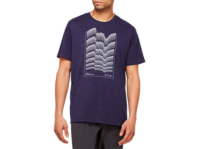 Image 1 of 5 of Men's Midnight RCXA M MERINO ASCENT TEE T-shirts à manches courtes pour hommes