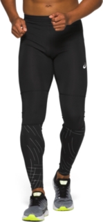 asics running tights mens