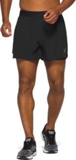 MEN'S ROAD 2-N-1 5IN SHORT | Performance Black | Shorts | ASICS