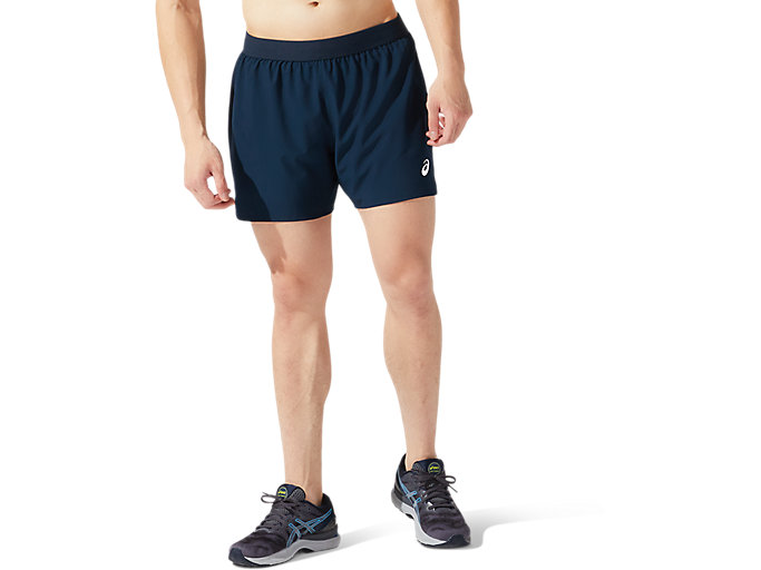 MEN\'S ROAD 2-N-1 5IN SHORT | French Blue/French Blue | Shorts | ASICS
