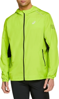 asics running jacket mens