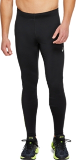 MEN S ICON TIGHT Performance Black Lime Zest Pants Tights