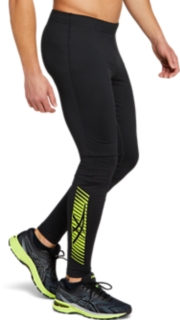 MEN'S ICON TIGHT, Performance Black/Lime Zest