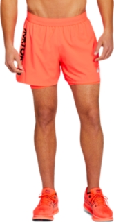 Asics mens 2024 6 graphic shorts