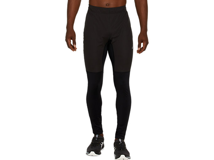 Image 1 of 10 of Men's Performance Black WINDBLOCK TIGHT Men's Tights & Leggings