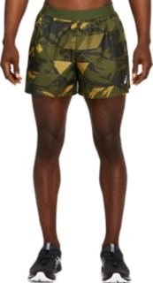 MEN S FUTURE CAMO SHORT Camo Smog Green Shorts ASICS