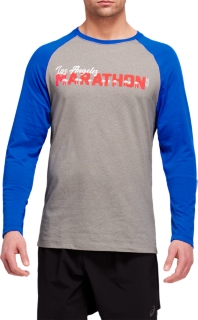 Download Men's LA Marathon Raglan Long Sleeve | Tuna Blue | Long ...