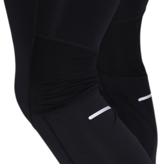 Asics Sport Run Mens Running Leggings, Performance Black S