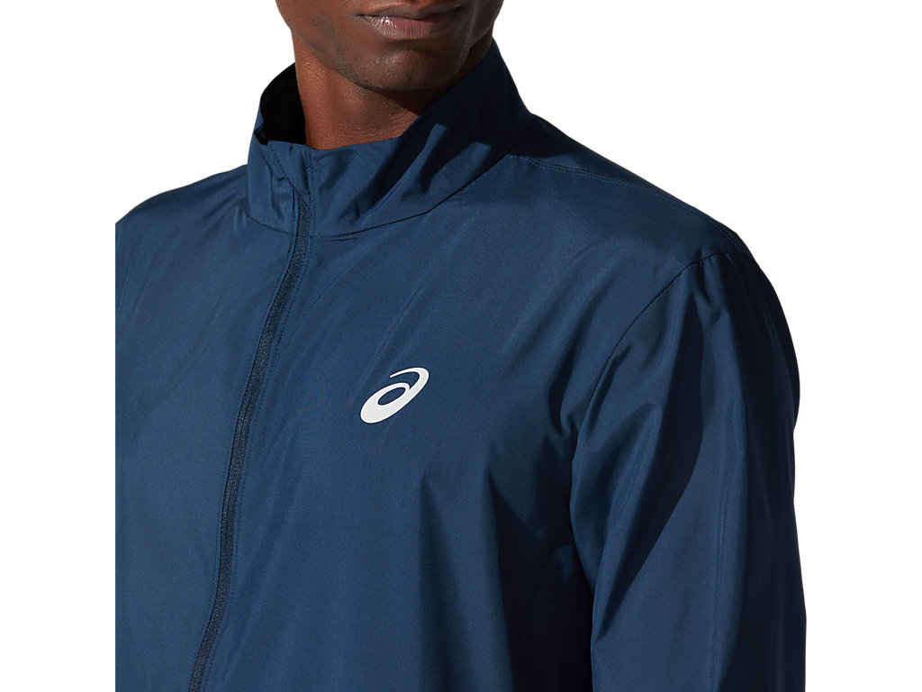Men's SILVER JACKET | French Blue | Jackets & Hoodies | ASICS 