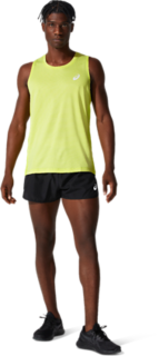 Asics mens silver 5in shorts best sale