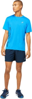 ASICS RUN SS TOP ELECTRIC BLUE/FRENCH BLUE