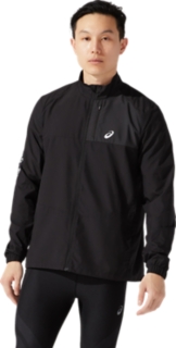 Men's SMSB RUN JACKET | Performance Black/Graphite Grey | Jackets