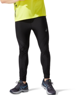 MEN S FINISH ADVANTAGE 3 Performance Black Pants Tights ASICS