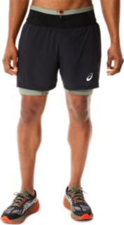 Zwaaien Beter weduwnaar Men's FUJITRAIL SHORT | Performance Black/Lichen Green | Shorts | ASICS  Outlet