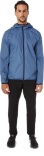 Asics mens packable outlet jacket