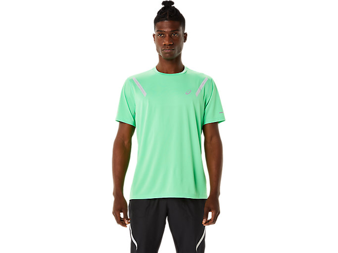 Image 1 of 7 of Men's New Leaf LITE-SHOW SS TOP Men's Sports Short Sleeve Shirts