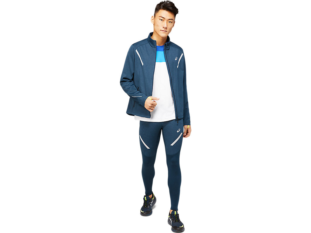 MEN'S LITE-SHOW WINTER TIGHT | French Blue | Pants & Tights | ASICS