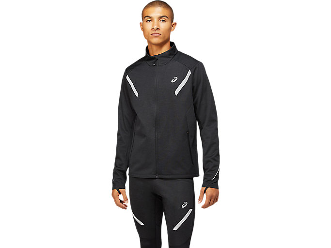 Image 1 of 7 of Men's Performance Black LITE-SHOW WINTER JACKET Men's Sports Jackets & Sports Vests